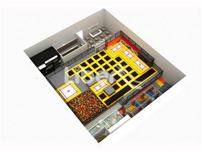 Fun and Creative Trampoline Park
