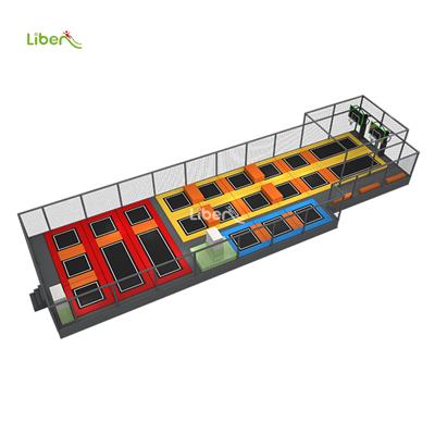 Red and Yellow Trampoline for Adult and Kids Jumping trampoline